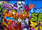 Boîtes de jet acryliques faites sur commande de peinture de graffiti d'art avec Matt/couleur de lustre/Semi-lustre